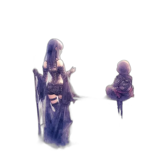 dress, weapon, sword, robot, concept art, fantasy art, pixel art, watercolor transparent PNG cut-out