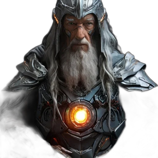 face, fantasy art, concept art, photorealistic, comic book art, medieval, knight-futuristic, warrior transparent PNG cut-out
