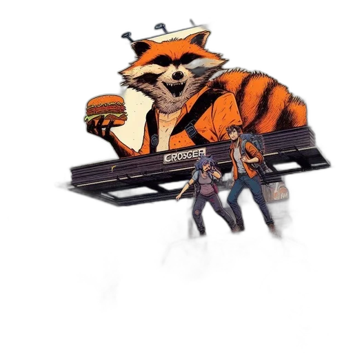 animal, staff, weapon, creature, concept art, pixel art, 3d render, fantasy art transparent PNG cut-out