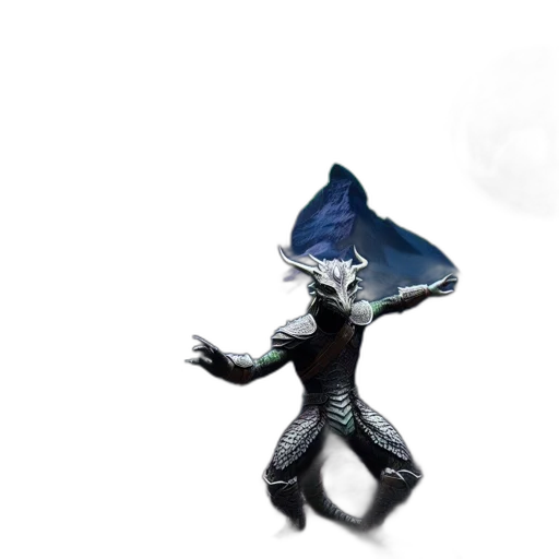 creature, mask, animal, robot, 3d render, concept art, fantasy art, vaporwave transparent PNG cut-out