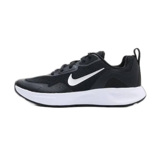 shoes, black, nike, running, shoe, white, accents, sole transparent PNG cut-out
