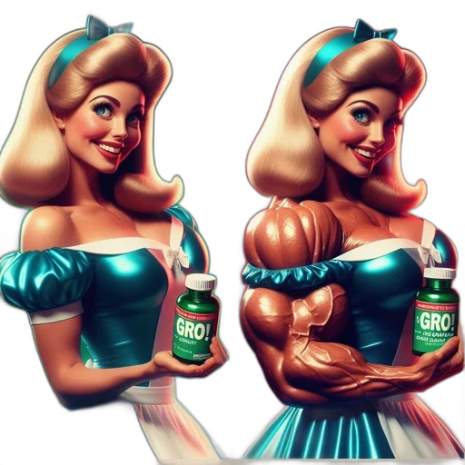 bottle, dress, food, concept art, 3d render, comic book art, photorealistic, image transparent PNG cut-out
