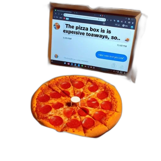 food, weapon, furniture, individual, uses, pizza, box, laptop transparent PNG cut-out