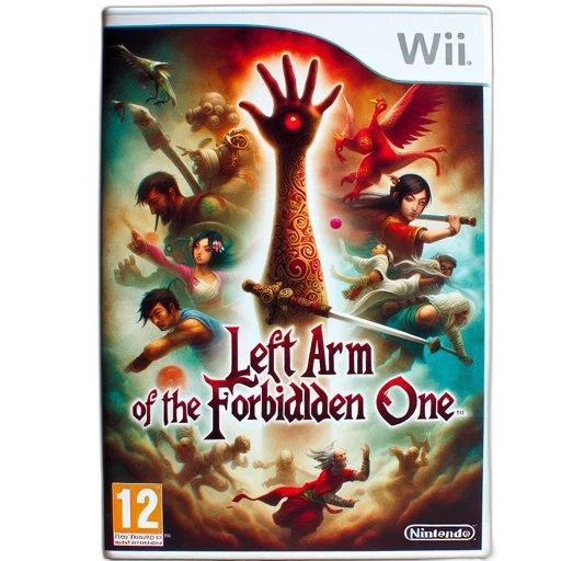 cover, art, left, arm, forbidden, one, video, game transparent PNG cut-out