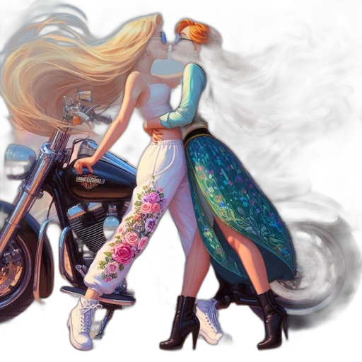 dress, concept art, fantasy art, watercolor, vaporwave, outer space, fire, neon lights transparent PNG cut-out