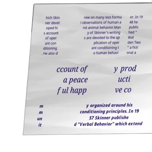 food, jacket, poster, featuring, quote, skinner, about, his transparent PNG cut-out