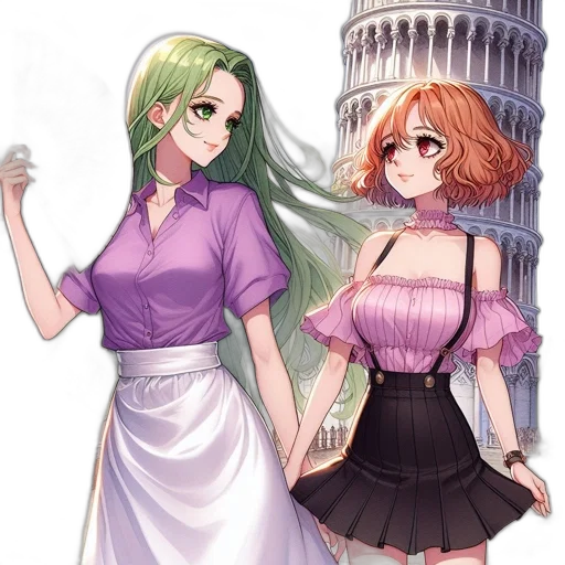dress, staff, crown, sword, anime, concept art, fantasy art, pixel art transparent PNG cut-out