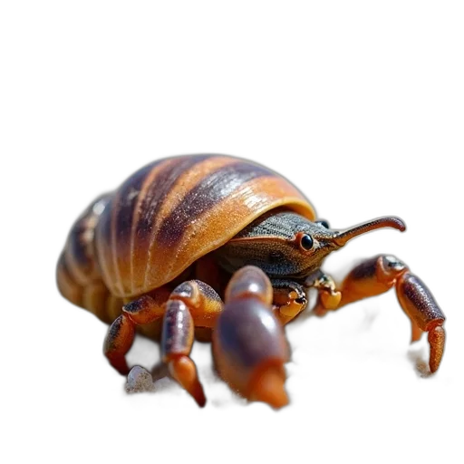 animal, creature, robot, food, 3d render, photorealistic, concept art, small transparent PNG cut-out