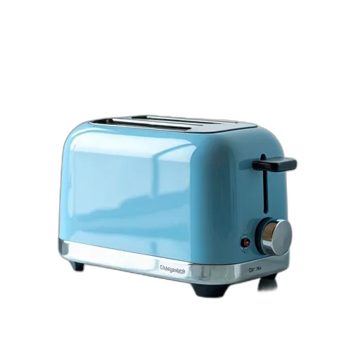 robot, food, 3d render, photorealistic, blue, modern, sleek, shiny transparent PNG cut-out