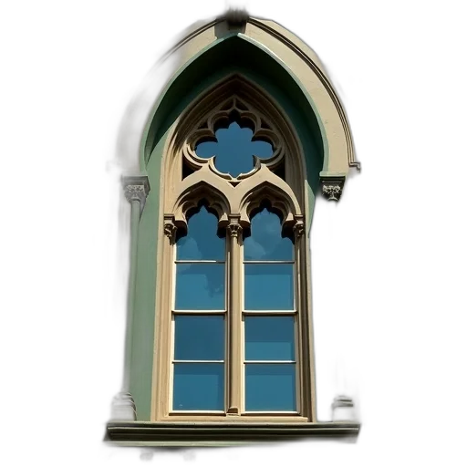 building, crown, furniture, face, 3d render, photorealistic, concept art, blue transparent PNG cut-out