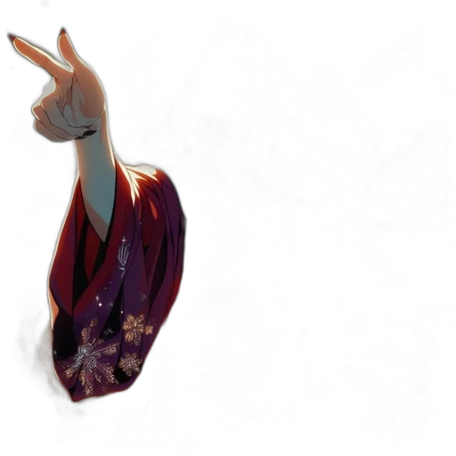 dragon, dress, crown, staff, concept art, 3d render, fantasy art, watercolor transparent PNG cut-out