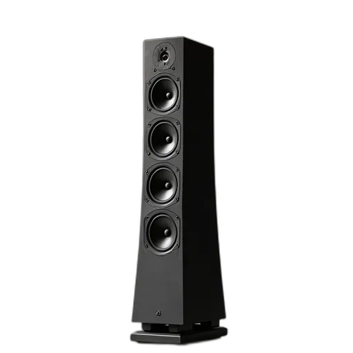 monitoria, tower, speaker, charcoal transparent PNG cut-out