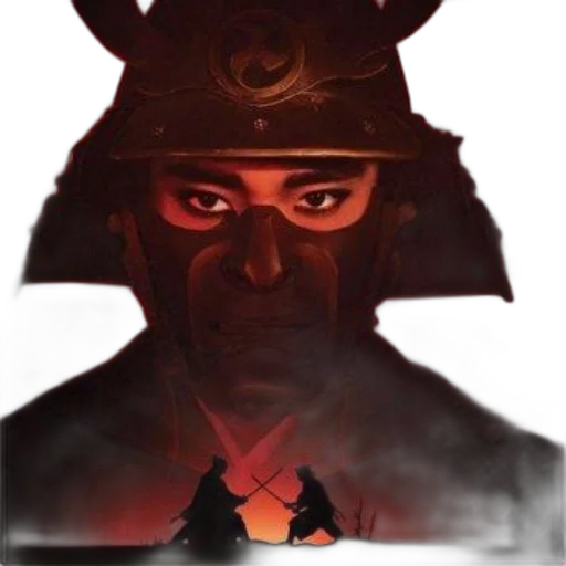 mask, face, hat, staff, concept art, fantasy art, comic book art, photorealistic transparent PNG cut-out