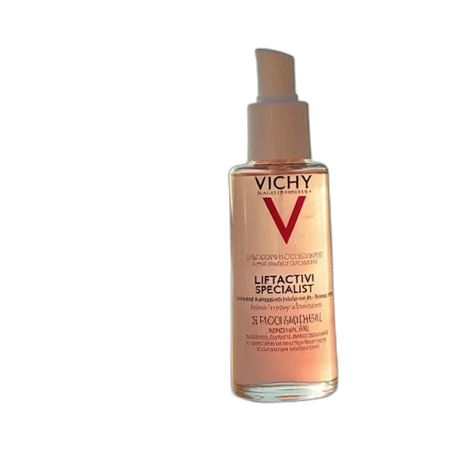 bottle, second, image, close-up, vichy, liftactiv, specialist, label transparent PNG cut-out