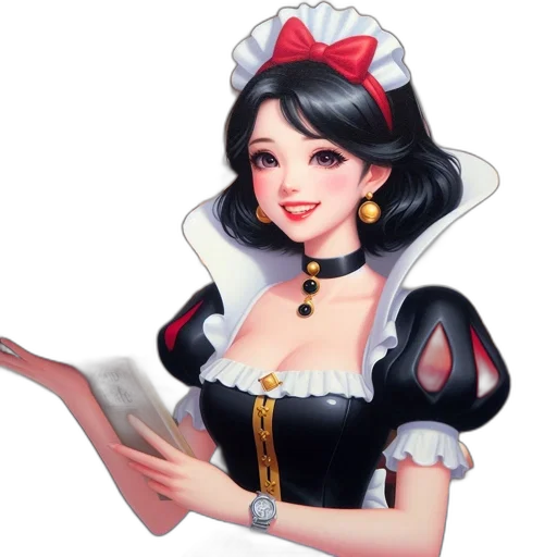 staff, dress, jewelry, crown, fantasy art, cartoon, pixel art, concept art transparent PNG cut-out