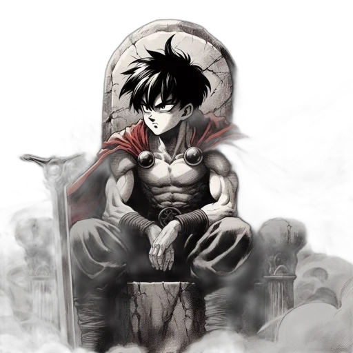 dragon, comic book art, fantasy art, concept art, anime, dark, monochrome, red transparent PNG cut-out