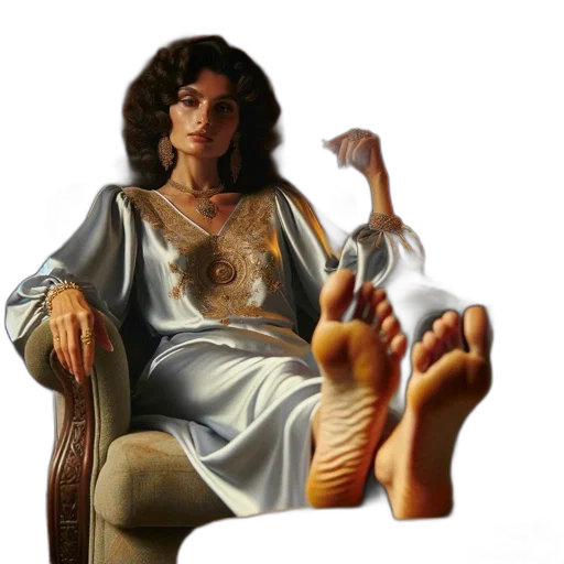 shoes, jewelry, photorealistic, fantasy art, concept art, oil painting, fire, woman transparent PNG cut-out
