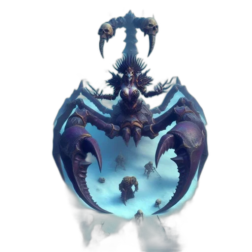 dragon, jewelry, crown, creature, concept art, fantasy art, 3d render, underwater transparent PNG cut-out
