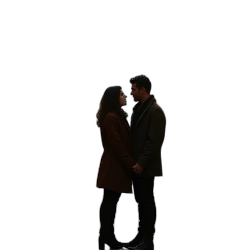 jacket, umbrella, photorealistic, concept art transparent PNG cut-out