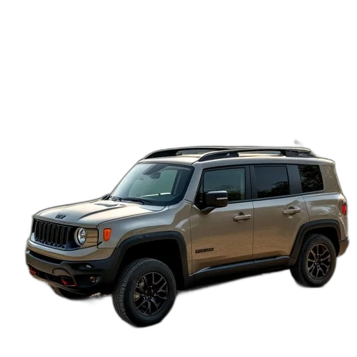 car, 3d render, photorealistic, 2017 transparent PNG cut-out