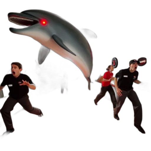 creature, weapon, umbrella, animal, concept art, 3d render, underwater, outer space transparent PNG cut-out