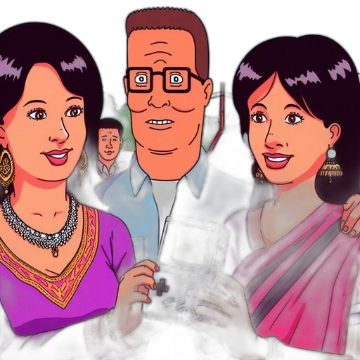 cartoon, photorealistic, 3d render, pencil sketch, three, characters, depicted, one transparent PNG cut-out