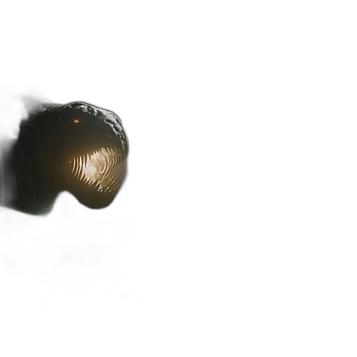 mask, robot, hair, crown, 3d render, concept art, photorealistic, outer space transparent PNG cut-out