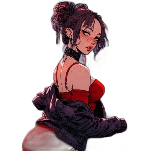 dress, staff, crown, face, concept art, anime, pixel art, fantasy art transparent PNG cut-out