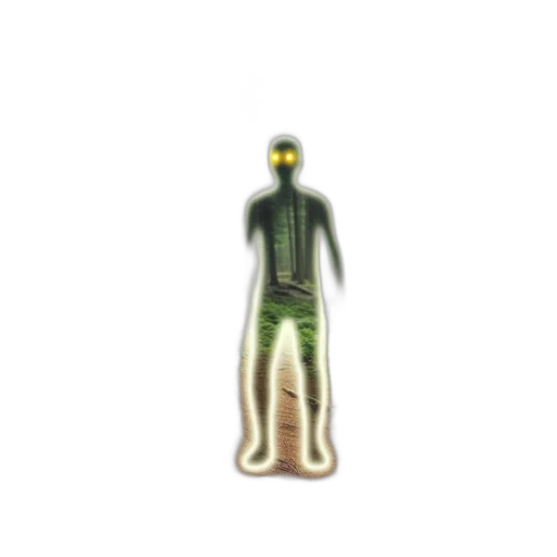 robot, creature, mask, staff, 3d render, pixel art, concept art, vaporwave transparent PNG cut-out