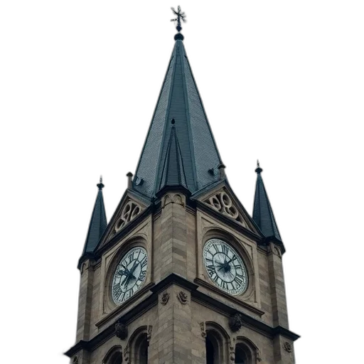 building, face, staff, crown transparent PNG cut-out