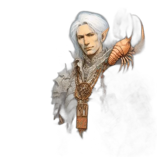sword, staff, weapon, hair, fantasy art, concept art, pixel art, 3d render transparent PNG cut-out