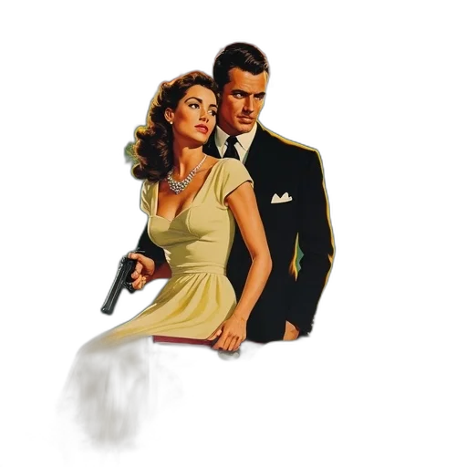weapon, dress, photorealistic, comic book art, concept art, pixel art, fire, vintage transparent PNG cut-out