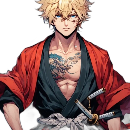 sword, staff, weapon, dragon, anime, pixel art, fantasy art, concept art transparent PNG cut-out