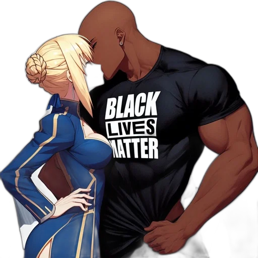 dress, comic book art, anime, cartoon, concept art, dark, two, animated transparent PNG cut-out
