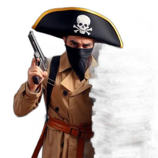 jacket, staff, weapon, concept art, 3d render, photorealistic, individual, tan transparent PNG cut-out