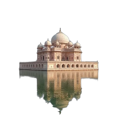 building, crown, photorealistic, 3d render, pixel art, watercolor, earth tones, golden transparent PNG cut-out