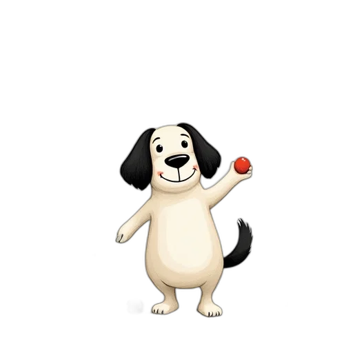 staff, animal, creature, pixel art, 3d render, concept art, cartoon, whimsical transparent PNG cut-out