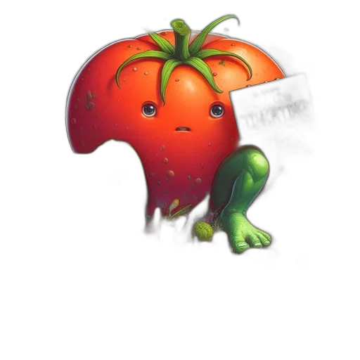 food, creature, dragon, crown, watercolor, concept art, pixel art, photorealistic transparent PNG cut-out