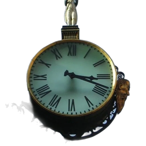 jewelry, staff, 3d render, photorealistic, concept art, gold, clock, roman transparent PNG cut-out