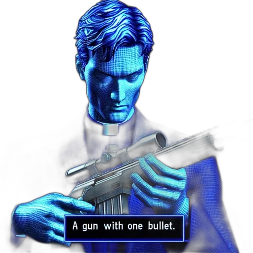 weapon, face, robot, jacket, vaporwave, concept art, pixel art, 3d render transparent PNG cut-out