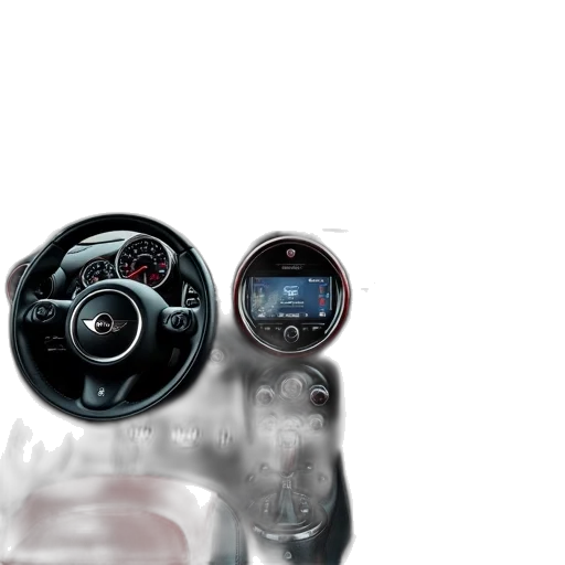 car, photorealistic, 3d render, concept art, interior, 2019, mini, cooper transparent PNG cut-out