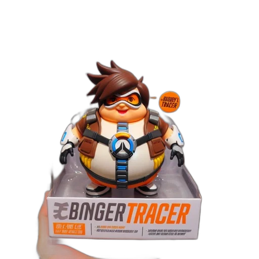 jacket, robot, weapon, food, concept art, 3d render, cartoon, overwatch transparent PNG cut-out