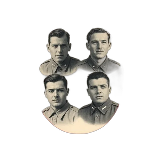 staff, face, jacket, crown, concept art, vintage, program, cover transparent PNG cut-out