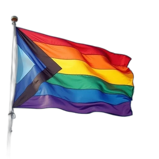 umbrella, rainbow, flag, pride, gay, rights, activist transparent PNG cut-out