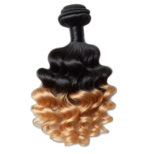 hair, crown, bottle, bundle, mix, black, blonde, strands transparent PNG cut-out