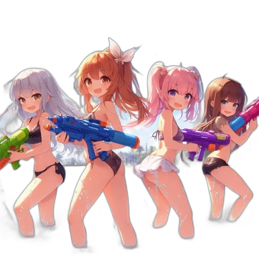 weapon, staff, anime, pixel art, concept art, 3d render, fire, four transparent PNG cut-out