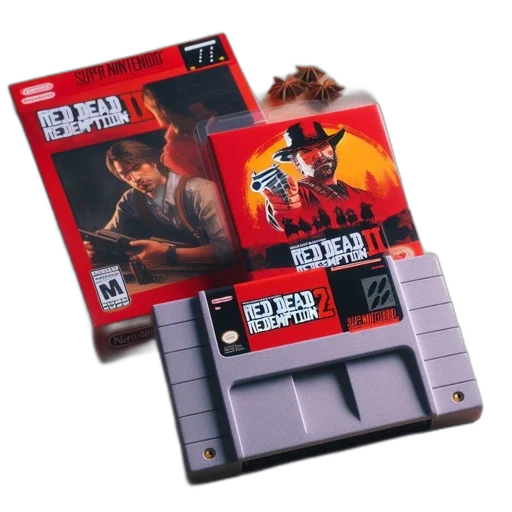 display, features, red, dead, redemption, game, titles, across transparent PNG cut-out