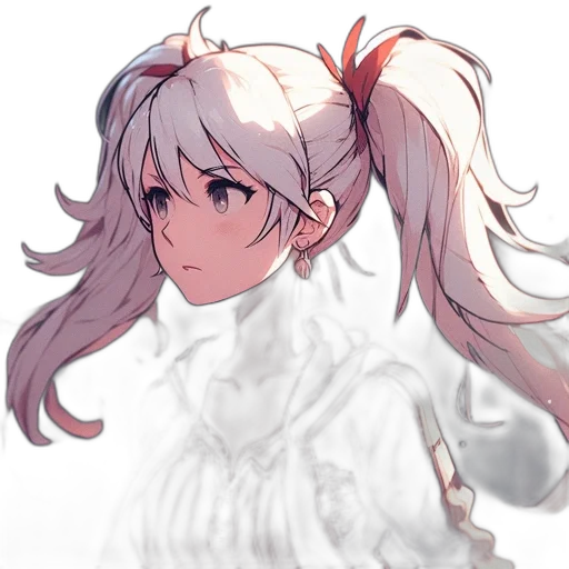 crown, face, staff, hair, anime, watercolor, concept art, pixel art transparent PNG cut-out