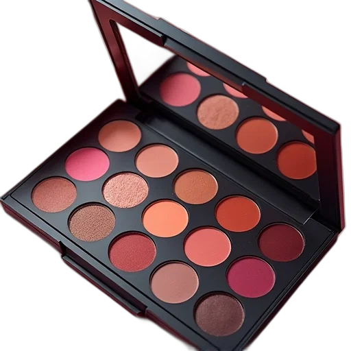dark, red, earth tones, colorful, anastasia, collection, professional, makeup transparent PNG cut-out