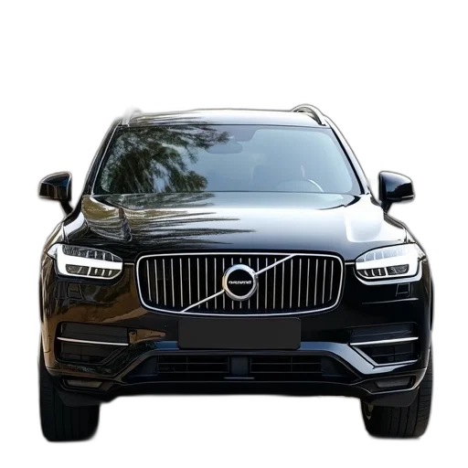 car, black, suv, saudia, sticker, front, parked, street transparent PNG cut-out